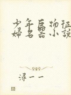 少年巨物征服美妇名器小说