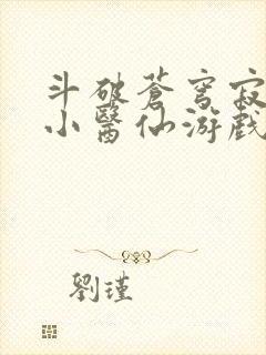 斗破苍穹寂寞的小医仙游戏世界