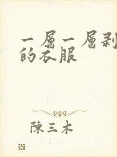 一层一层剥开我的衣服