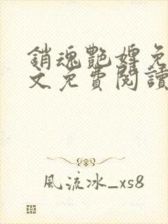 销魂艳婢免费全文免费阅读