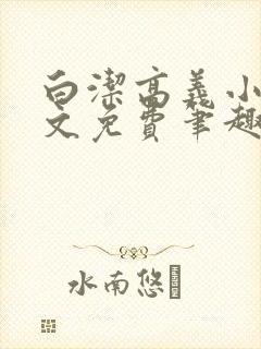 白洁高义小说全文免费笔趣阁阅读高