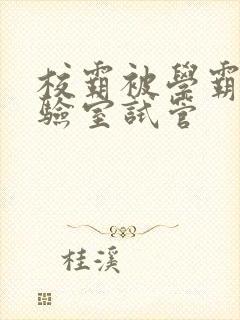 校霸被学霸压实验室试管