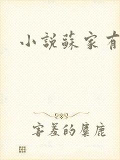 小说苏家有女