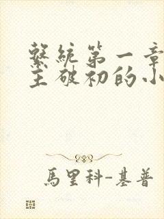 系统第一章给宿主破初的小说