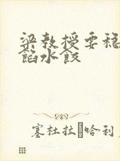 梁教授要稳住肉馅水饺