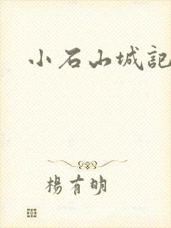 小石山城记