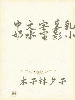 中文字幕乳授乳奶水电影小说