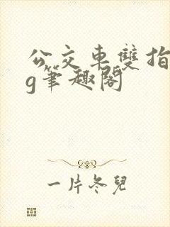 公交车双指探洞g笔趣阁