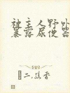 被主人野外调教暴露尿便器