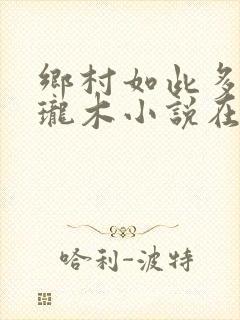 乡村如此多娇玲珑木小说在线阅读