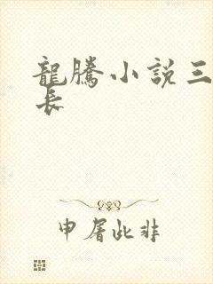 龙腾小说三宝局长