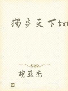 独步天下txt