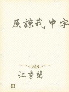 原谅我中字