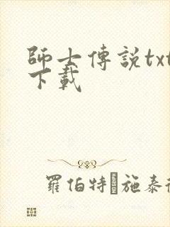 师士传说txt下载