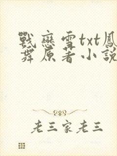 战恋雪txt凤舞原著小说