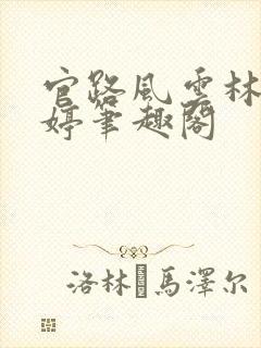 官路风云林海姜婷笔趣阁