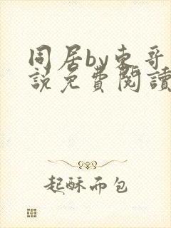 同居by东哥小说免费阅读全文无弹窗