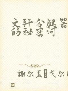 文轩分腿器河马的秘密河