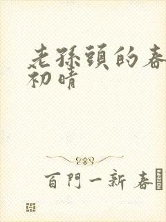 老孙头的春天林初晴