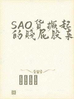 SAO货撅起你的贱屁股来