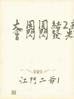 大团圆结2亲情会闪闪发光