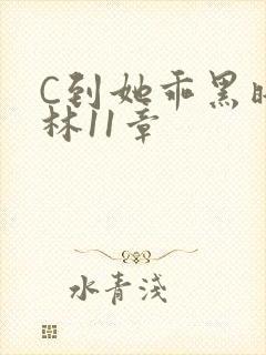 C到她乖黑暗森林11章