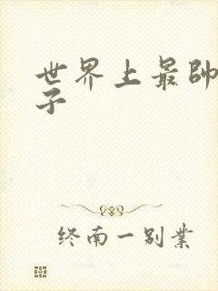 世界上最帅的虫子