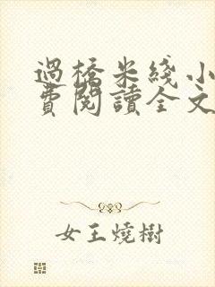过桥米线小说免费阅读全文