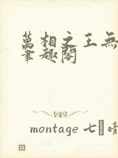 万相之王无弹窗笔趣阁