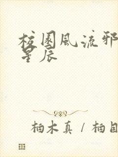 校园风流邪神叶星辰