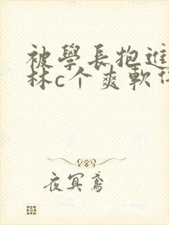 被学长抱进小树林c个爽软件