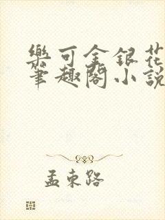 乐可金银花免费笔趣阁小说