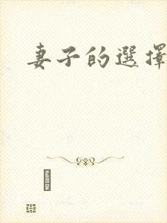 妻子的选择小说