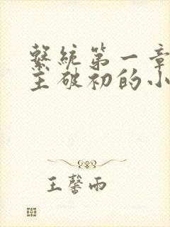 系统第一章给宿主破初的小说