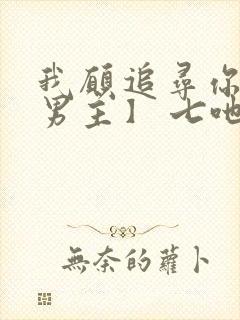 我愿追寻你【双男主】 七吔