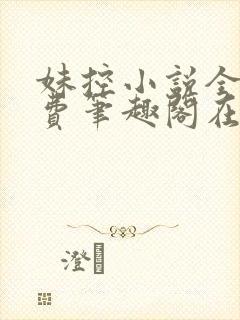 妹控小说全文免费笔趣阁在线阅读