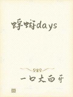蜉蝣days