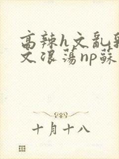 高辣h文乱乳h文浪荡np苏夏