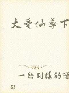 大爱仙尊下载封面