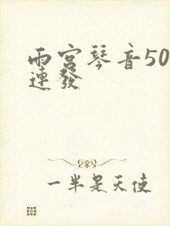 雨宫琴音500连发