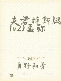 夫君摔断腿后(1v2)孟弥