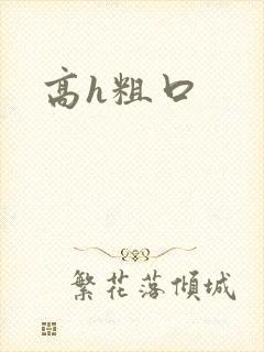 高h粗口