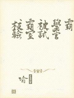 校霸被学霸压实验室试管