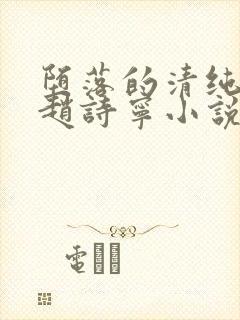 堕落的清纯校花赵诗宁小说阅读