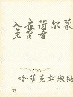 入夜荷尔蒙电影免费看