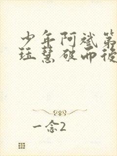 少年阿斌第二部珏慧破而后立