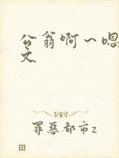 公翁啊～嗯啊h文