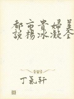 都市贵妇美腿小说杨冰凝全文阅读