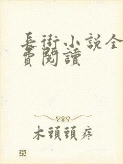 长街小说全文免费阅读