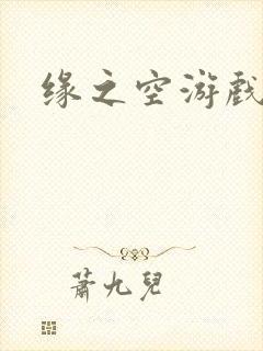 缘之空游戏